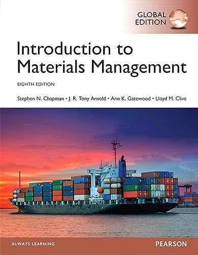 Immagine dell'editore per Introduction to Materials Management venduto da medimops
