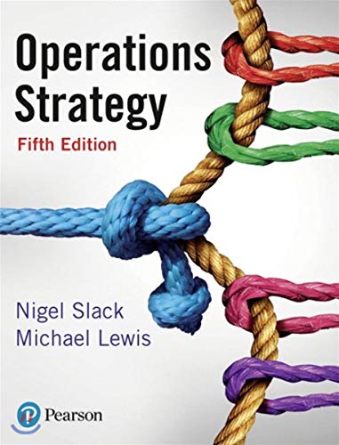 Beispielbild fr Operations Strategy zum Verkauf von Anybook.com