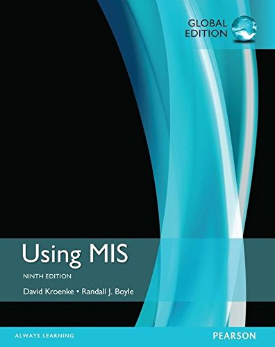 9781292165226: Using MIS, Global Edition