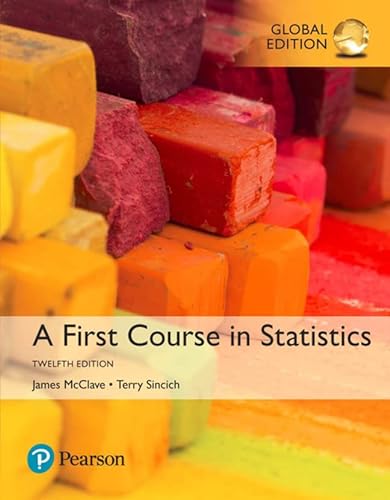 9781292165417: First Course in Statistics, A, Global Edition