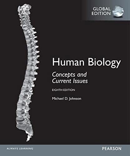 Imagen de archivo de Human Biology: Concepts and Current Issues, Global Edition a la venta por BGV Books LLC