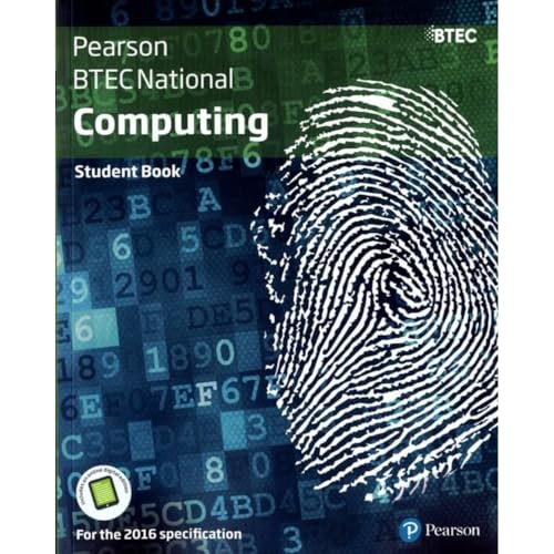 Stock image for BTEC National Computing Student Book (BTEC Nationals Computing 2016) for sale by Reuseabook