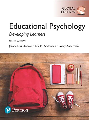 Stock image for Educational Psychology: Developing Learners, Global Edition, 9 Ed for sale by Majestic Books
