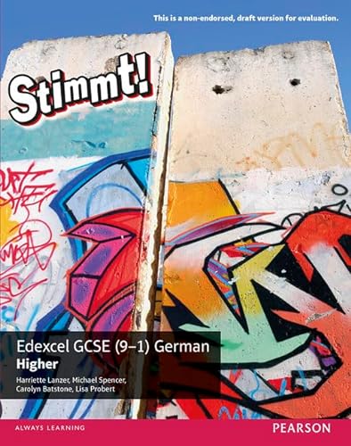 Stock image for Stimmt! Edexcel GCSE German Higher Student Book - Evaluation copy Copy for sale by Reuseabook