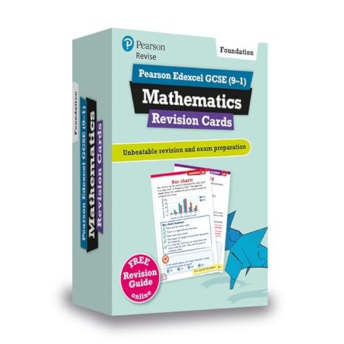 Stock image for REVISE Edexcel GCSE (9-1) Mathematics Foundation Revision Cards: includes FREE online Revision Guide (REVISE Edexcel GCSE Maths 2015) for sale by MusicMagpie