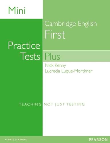 9781292174013: MINI PRACTICE TESTS PLUS: CAMBRIDGE ENGLISH FIRST