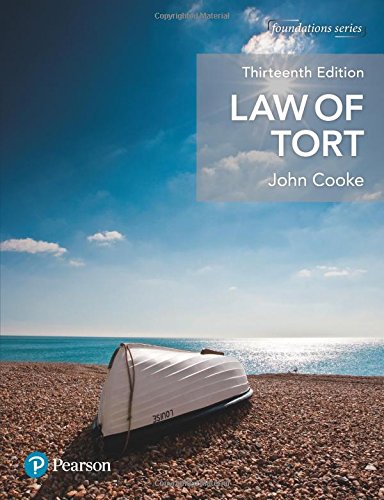 Beispielbild fr Law of Tort (Foundation Studies in Law Series) zum Verkauf von WorldofBooks