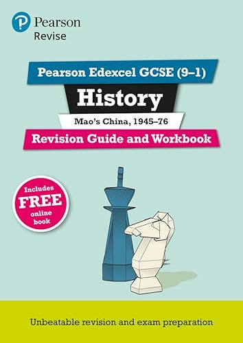9781292176383: Pearson REVISE Edexcel GCSE (9-1) History Mao's China Revision Guide and Workbook: For 2024 and 2025 assessments and exams - incl. free online edition ... learning, 2022 and 2023 assessments and exams