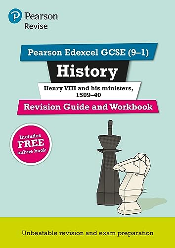 Stock image for Pearson REVISE Edexcel GCSE (9-1) History Henry VIII Revision Guide and Workbook: For 2024 and 2025 assessments and exams - incl. free online edition . learning, 2022 and 2023 assessments and exams for sale by WorldofBooks