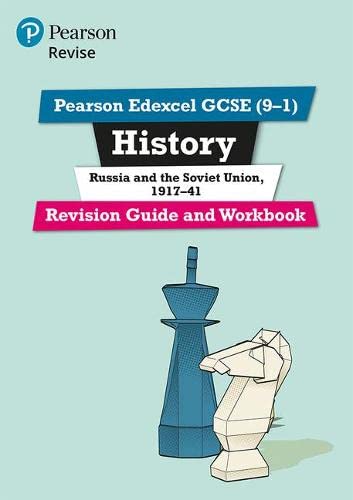 9781292176437: Pearson REVISE Edexcel GCSE (9-1) History Russia and the Soviet Union Revision Guide and Workbook: for home learning, 2022 and 2023 assessments and exams (Revise Edexcel GCSE History 16)