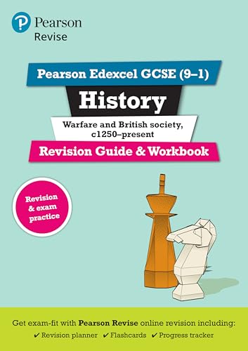9781292176451: Pearson REVISE Edexcel GCSE History Warfare and British Society Revision Guide and Workbook incl. online revision and quizzes - for 2025 and 2026 exams
