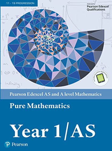 Imagen de archivo de Pearson Edexcel AS and a Level Mathematics Pure Mathematics Year 1/AS Textbook + E-Book a la venta por Better World Books Ltd