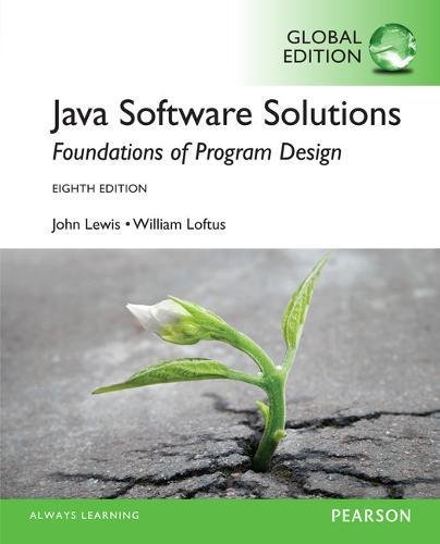 9781292184661: Java Software Solutions plus MyProgrammingLab with Pearson eText, Global Edition