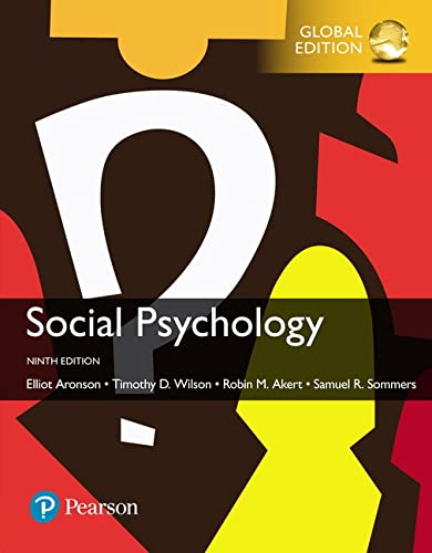 Stock image for Social Psychology, Global Edition for sale by Phatpocket Limited