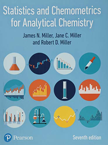 9781292186719: Statistics and Chemometrics for Analytical Chemistry
