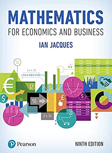 9781292191669: Mathematics for Economics and Business
