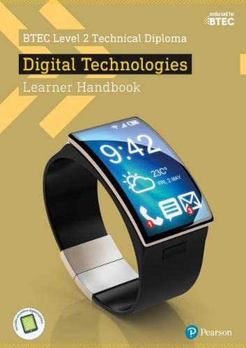 Stock image for BTEC Level 2 Technical Diploma Digital Technology Learner Handbook with ActiveBook (BTEC L2 Technicals IT) for sale by Revaluation Books