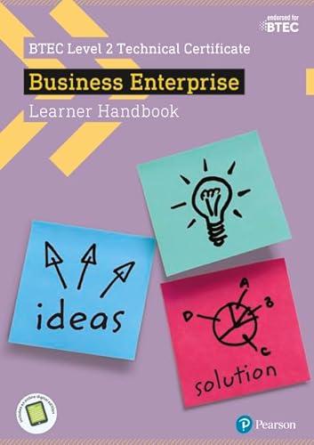 Stock image for BTEC Level 2 Certificate in Business Enterprise Learner Handbook with ActiveBook (BTEC L2 Technicals Business) for sale by Greener Books