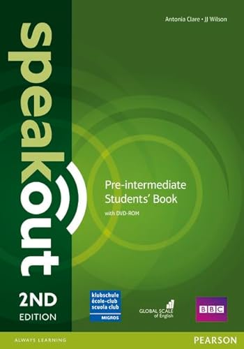 Beispielbild fr Speakout Pre-Intermediate 2nd Edition Students' Book/DVD-Rom Pack Migros Switzerland Wilson, J and Clare, Antonia zum Verkauf von online-buch-de