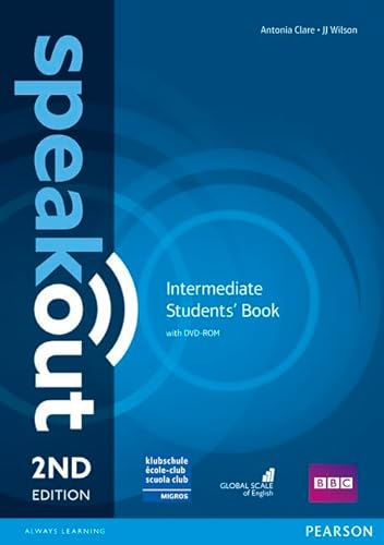 Beispielbild fr Speakout Intermediate 2nd Edition Students' Book & DVD-Rom Pack Migros Switzerland Clare, Antonia and Wilson, J zum Verkauf von online-buch-de