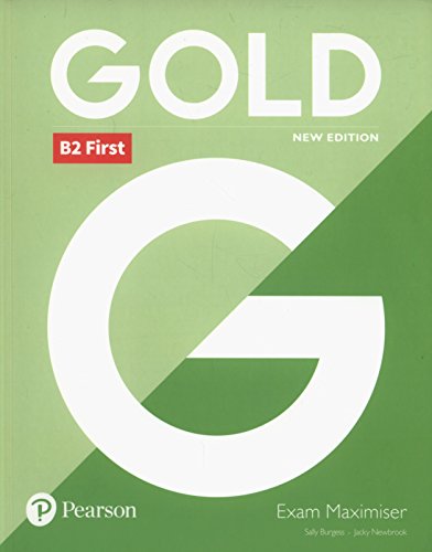 9781292202235: Gold B2 First New Edition Exam Maximiser [Lingua inglese]