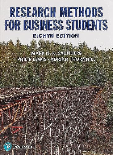 Beispielbild fr Research Methods For Business Students (8th US Edition) zum Verkauf von SellOnline2020
