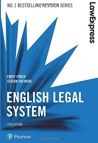 9781292210155: Law Express: English Legal System, 7th edition