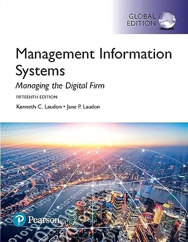 Stock image for Management Information Systems: Managing the Digital Firm, Global Edition for sale by WorldofBooks