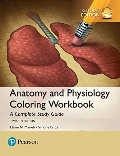 Stock image for Anatomy and Physiology Coloring Workbook: A Complete Study Guide for sale by WorldofBooks