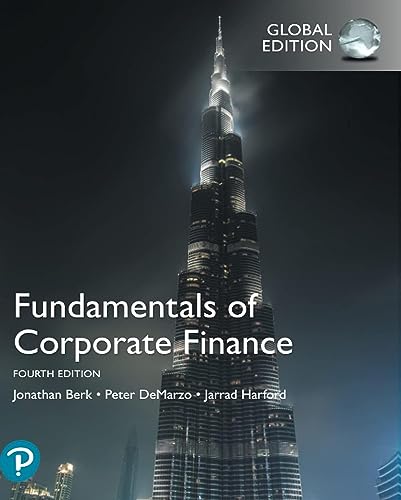 Imagen de archivo de Fundamentals of Corporate Finance, Global Edition a la venta por Mispah books