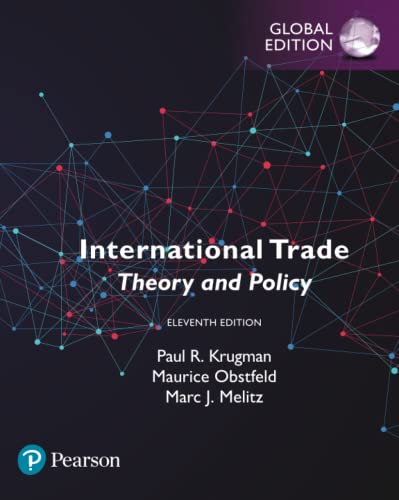 9781292216355: International Trade: Theory and Policy, Global Edition