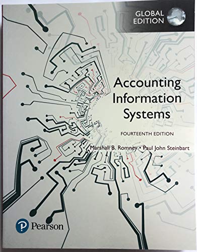 Beispielbild fr Accounting Information Systems, Global Edition zum Verkauf von AwesomeBooks