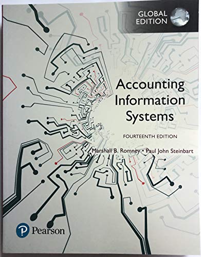 Immagine dell'editore per Accounting Information Systems, Global Edition venduto da Bahamut Media