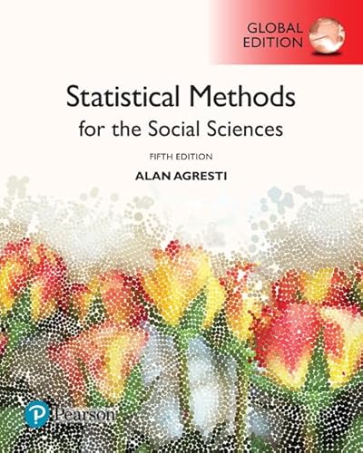 Stock image for Statistical Methods for the Social Sciences, Global Edition for sale by medimops