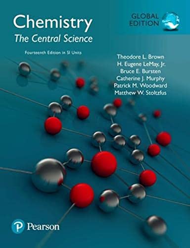Beispielbild fr Chemistry: The Central Science, Global Edition 14 ed zum Verkauf von harvardyard