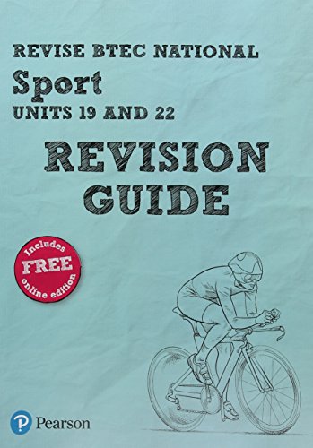 Beispielbild fr Pearson REVISE BTEC National Sport Units 19 & 22 Revision Guide inc online edition - 2023 and 2024 exams and assessments: for home learning, 2022 and . and exams (REVISE BTEC Nationals in Sport) zum Verkauf von WorldofBooks