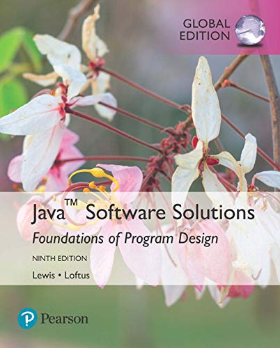 Imagen de archivo de Java Software Solutions, Global Edition, 9Th Ed. a la venta por Books Puddle