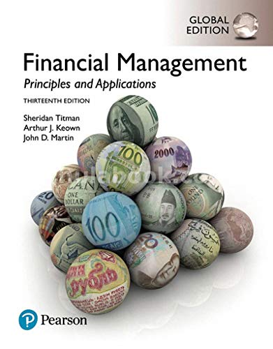 Imagen de archivo de Financial Management: Principles and Applications, Global Edition a la venta por A Team Books