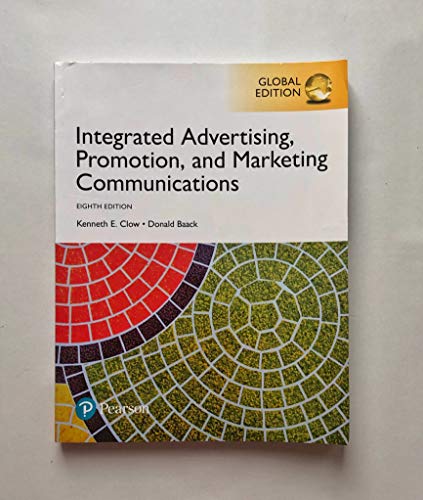 Stock image for Integrated Advertising, Promotion and Marketing Communications, Global Edition for sale by medimops