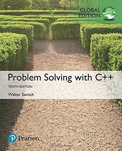 Beispielbild fr Problem Solving with C++, Global Edition zum Verkauf von WorldofBooks