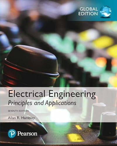 Imagen de archivo de Electrical Engineering: Principles & Applications Plus Pearson Mastering Engineering With Pearson Etext, Global Edition 7 ed a la venta por GreatBookPricesUK