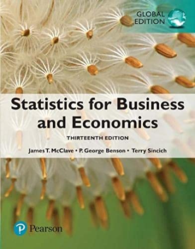 9781292227085: Statistics for Business and Economics, Global Edition: Global Edition - 13/E