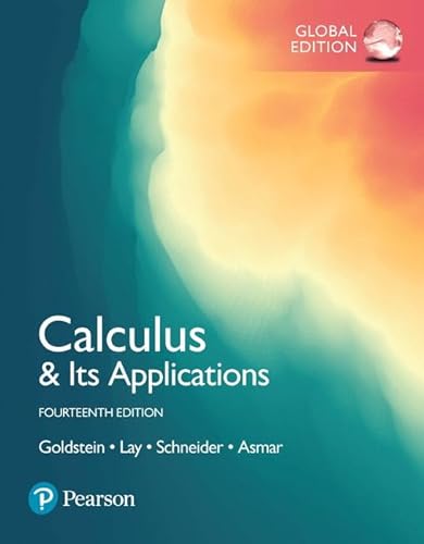 Beispielbild fr Calculus & Its Applications, Global Edition zum Verkauf von Wonder Book