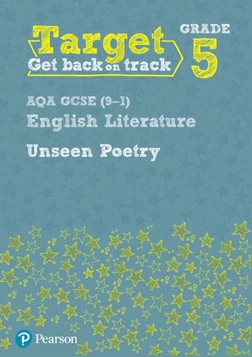 Beispielbild fr Target Grade 5 Unseen Poetry AQA GCSE (9-1) Eng Lit Workbook (Intervention English) zum Verkauf von WorldofBooks