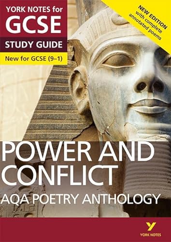 Stock image for AQA Poetry Anthology - Power and Conflict: York Notes for GCSE (9-1): Second edition: - everything you need to catch up, study and prepare for 2022 and 2023 assessments and exams for sale by WorldofBooks