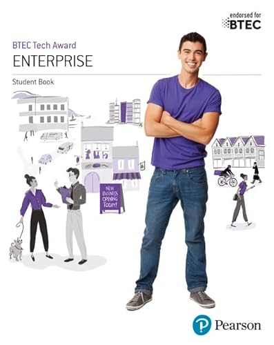 Stock image for BTEC Tech Award Level 1/ 2 student book Enterprise (BTEC Tech Award Enterprise) for sale by AwesomeBooks