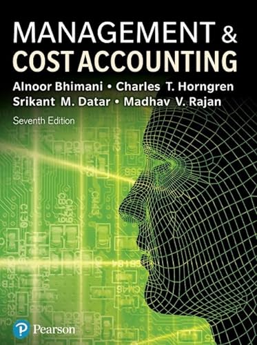 Stock image for Management and Cost Accounting for sale by Book Deals