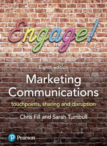 Imagen de archivo de Marketing Communications: touchpoints, sharing and disruption, 8th edition a la venta por Basi6 International