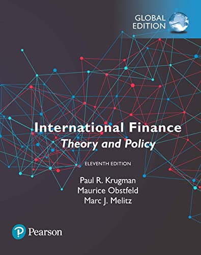 Imagen de archivo de International Finance: Theory and Policy, Global Edition a la venta por Books Unplugged