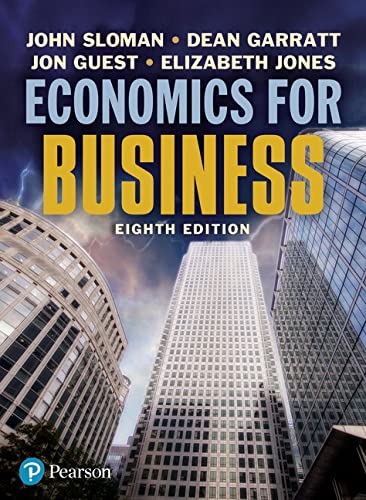 Stock image for Economics For Business for sale by GoldenWavesOfBooks